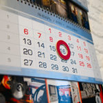 Календарь с магнитным курсором